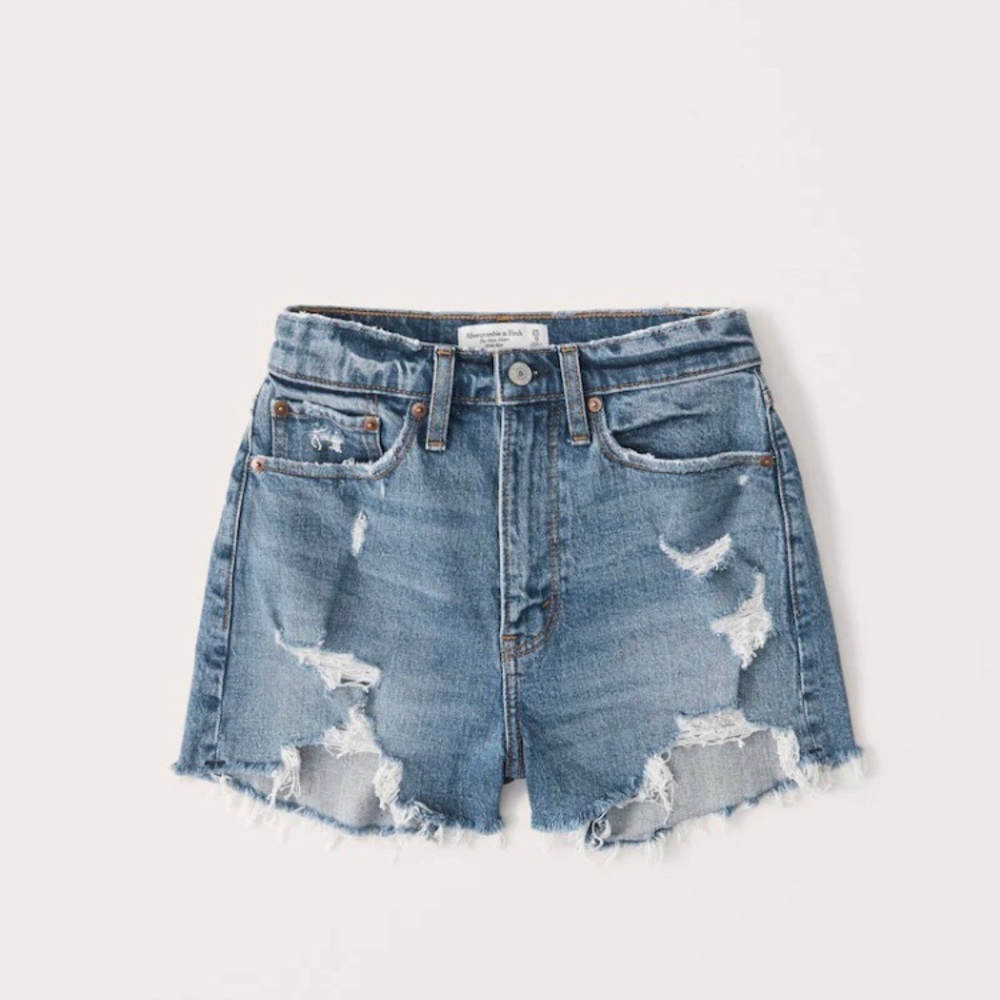 Curve Love high Rise Mom Shorts